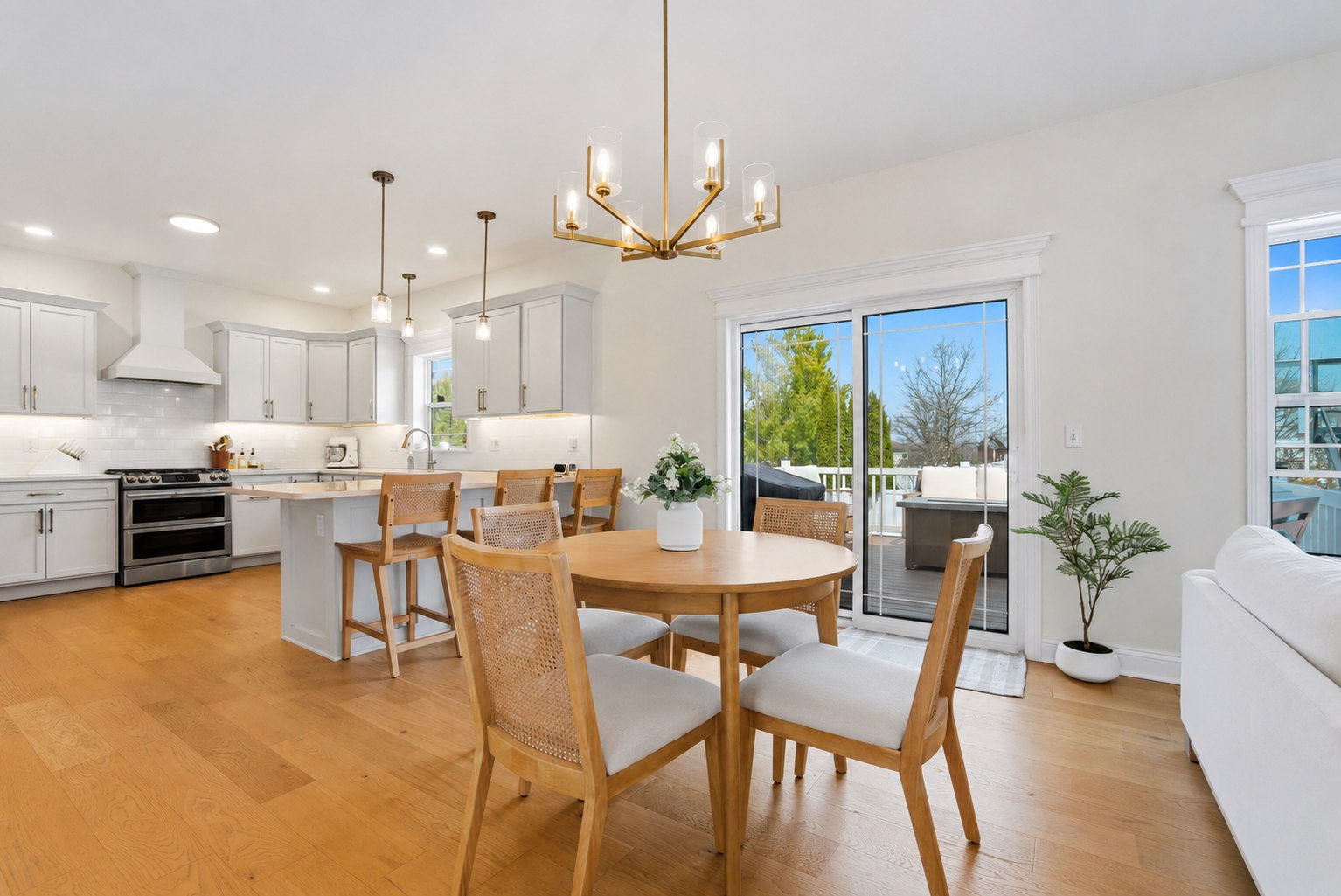 Kitchen & dining u2014 real estate photography by Aerial MG